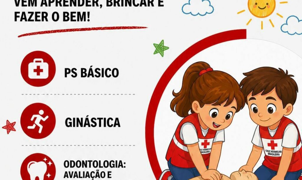 Cruz Vermelha Realiza Tardezinha Voluntária em Manaus: Aprendizado e Diversão para as Crianças Cruz Vermelha Realiza Tardezinha Voluntária em Manaus: Aprendizado e Diversão para as Crianças