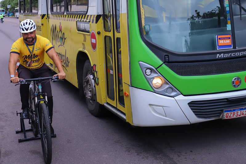 Ação da Prefeitura de Manaus Promove Educação e Empatia para Ciclistas na Segurança Viária Ação da Prefeitura de Manaus Promove Educação e Empatia para Ciclistas na Segurança Viária