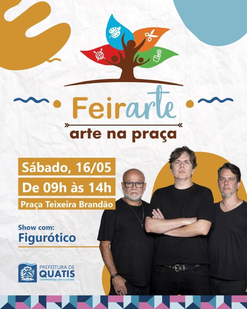 FeirArte em Quatis: Arte, Música e Interação no Centro da Cidade