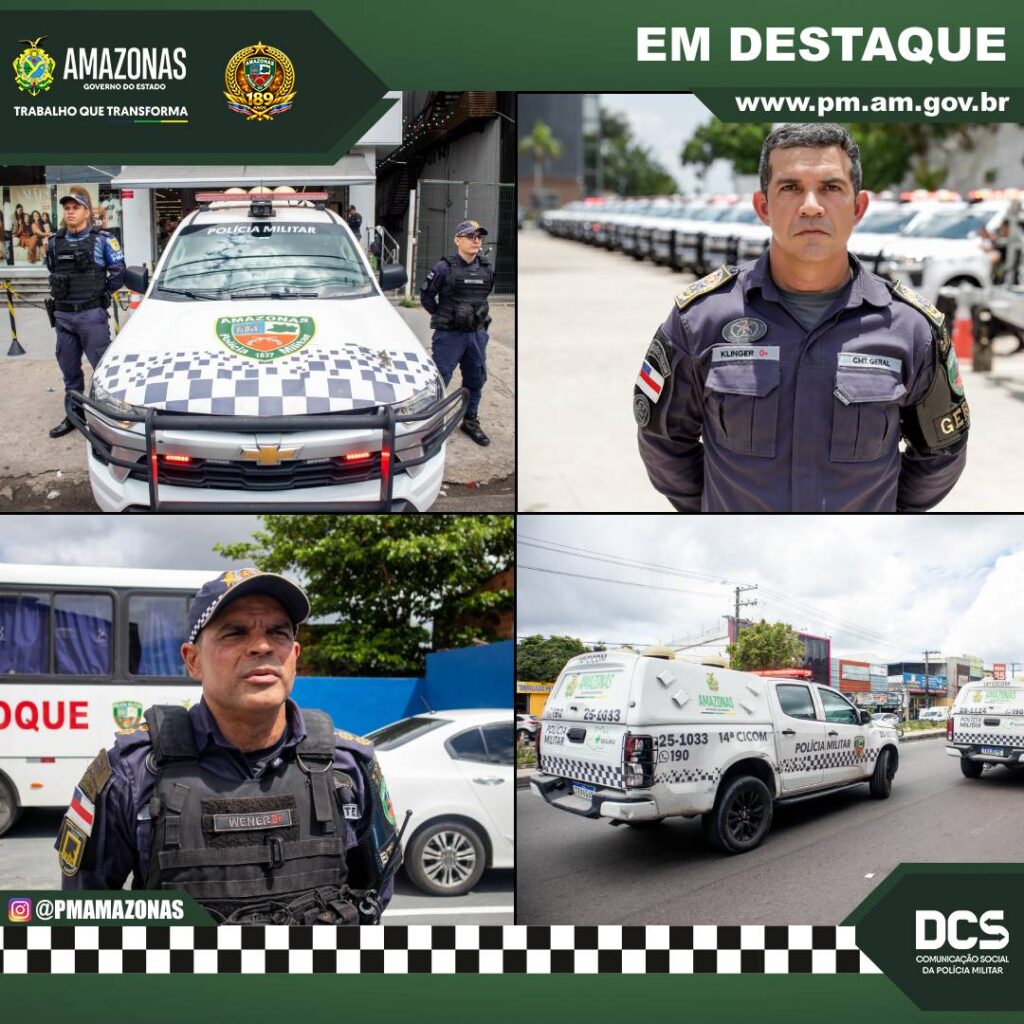 Operação Segurança Presente: PMAM Realiza Prisões em Manaus e Reforça Segurança na Capital Operação Segurança Presente: PMAM Realiza Prisões em Manaus e Reforça Segurança na Capital