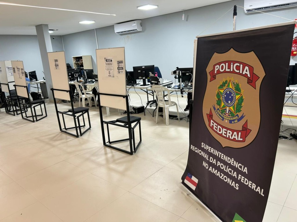 Polícia Federal Inaugura Posto de Interiorização e Triagem em Manaus/AM Polícia Federal Inaugura Posto de Interiorização e Triagem em Manaus/AM