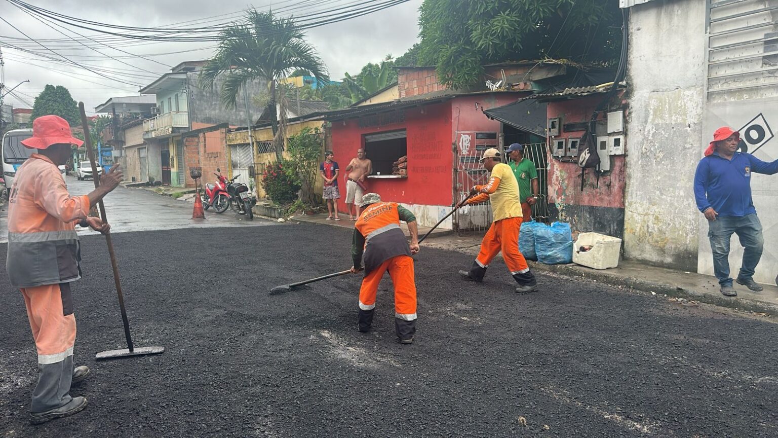 Transformação Urbana: PMM Renova Infraestrutura na Comunidade Mundo Novo Transformação Urbana: PMM Renova Infraestrutura na Comunidade Mundo Novo