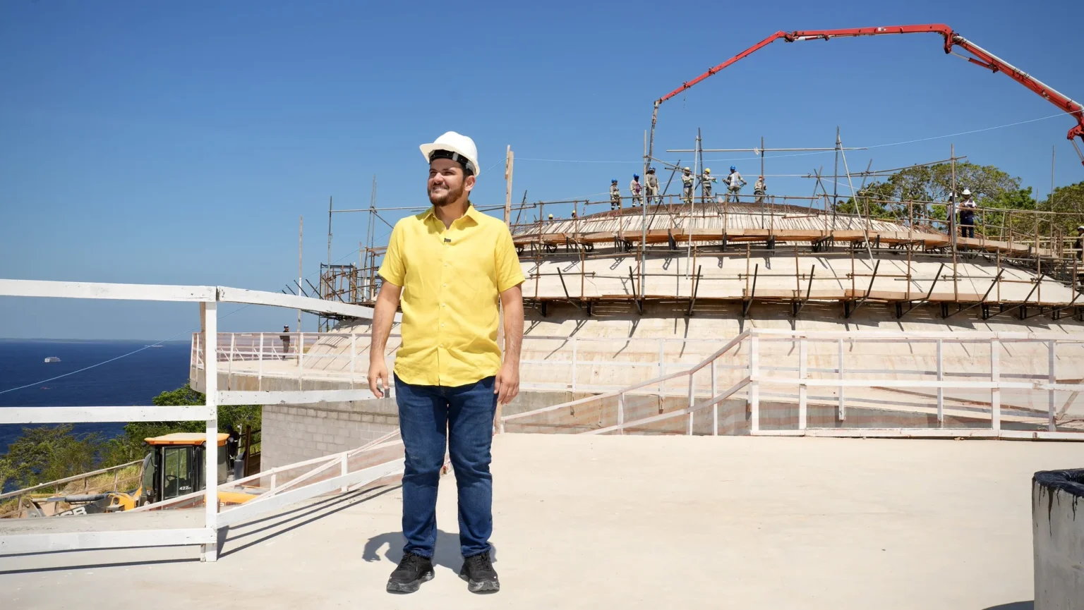 Prefeito Renato Junior avança com obras do parque Encontro das Águas em Manaus Prefeito Renato Junior avança com obras do parque Encontro das Águas em Manaus