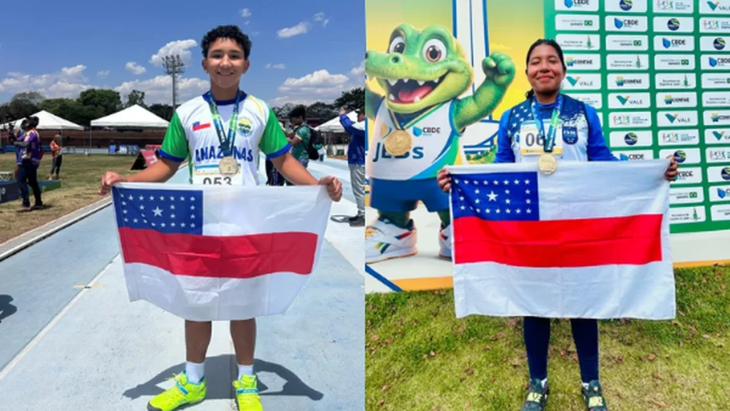 Atletas de Presidente Figueiredo brilham com duas medalhas de ouro nos Jogos Escolares Brasileiros Atletas de Presidente Figueiredo brilham com duas medalhas de ouro nos Jogos Escolares Brasileiros