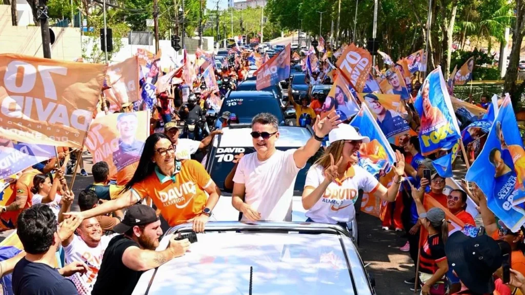 David Almeida mobiliza Manaus com carreata e anuncia expansão da campanha David Almeida mobiliza Manaus com carreata e anuncia expansão da campanha