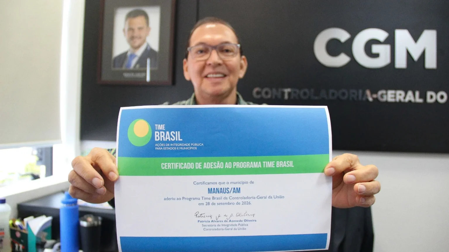 Manaus lidera no Amazonas com adesão ao Programa Time Brasil e conquista selo de integridade pública Manaus lidera no Amazonas com adesão ao Programa Time Brasil e conquista selo de integridade pública