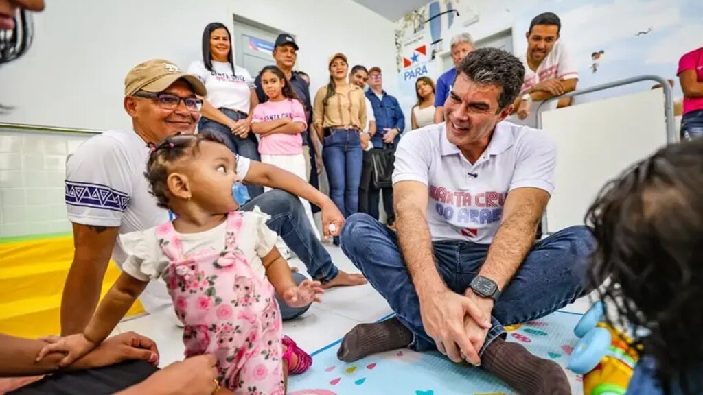 Governo do Pará Inaugura 22ª Creche do Programa em Santa Cruz do Arari Imagem do artigo