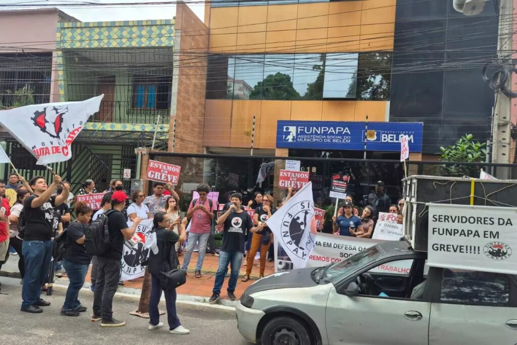 Mobilização dos Servidores em Belém do Pará Enfrenta Reforma Administrativa Agressiva