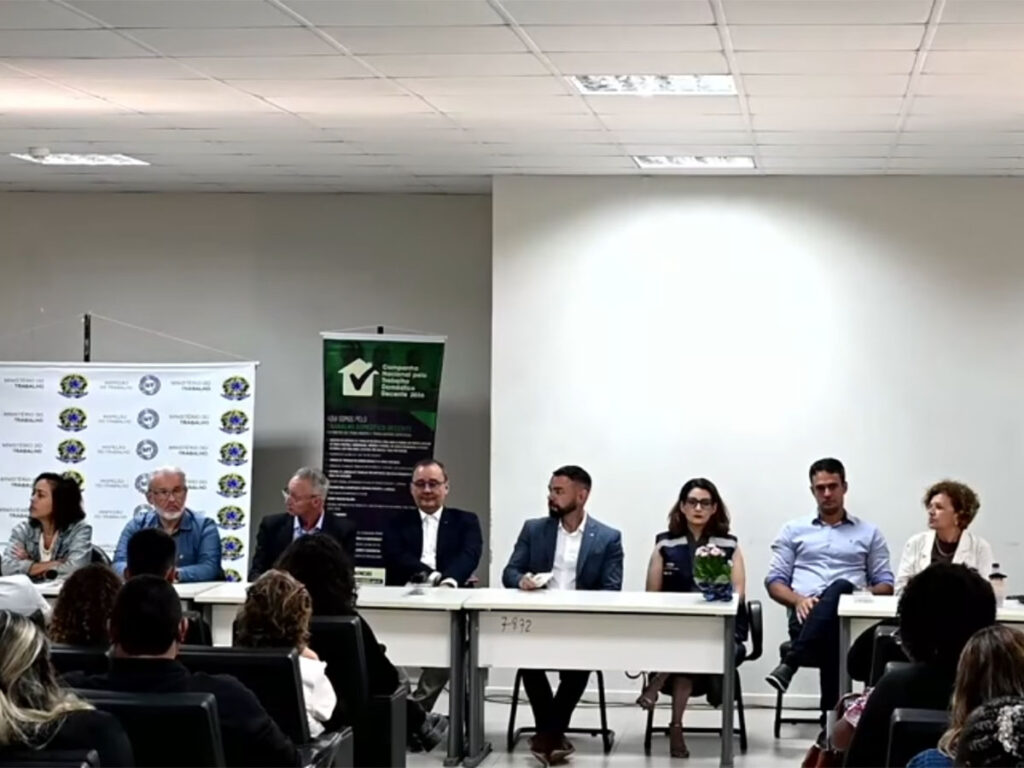 Campanha Nacional pelo Trabalho Doméstico Decente 2026 é Lançada em Belém com Enfoque em Saúde e Segurança Campanha Nacional pelo Trabalho Doméstico Decente 2026 é Lançada em Belém com Enfoque em Saúde e Seg
