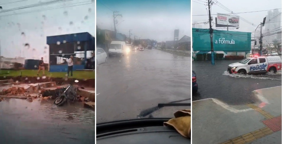 Chuva Intensa Provoca Alagamentos e Desabamento em Belém Chuva Intensa Provoca Alagamentos e Desabamento em Belém