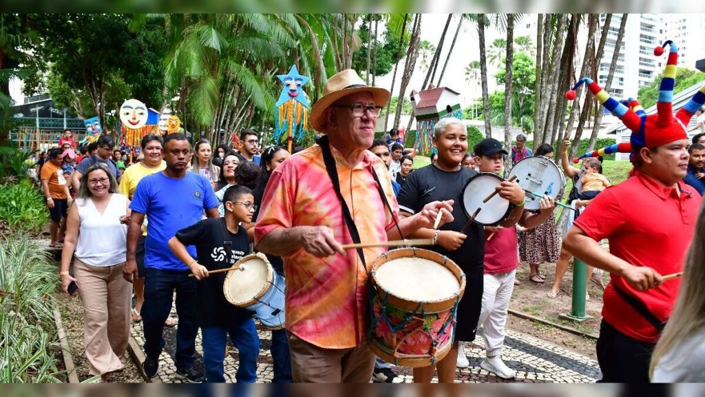 Música e Oficinas Grátis no Domingo (19) na Praça Waldemar Henrique