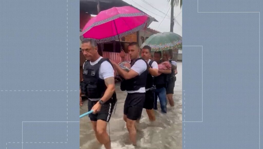 Resgates Dramáticos: Bebês e Criança Ilhadas em Belém Durante Chuva Histórica Resgates Dramáticos: Bebês e Criança Ilhadas em Belém Durante Chuva Histórica