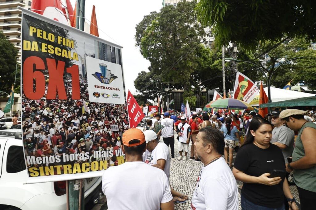 Ato do Dia do Trabalhador em Belém: Saúde Mental, Feminicídio e Luta Sindical em Pauta