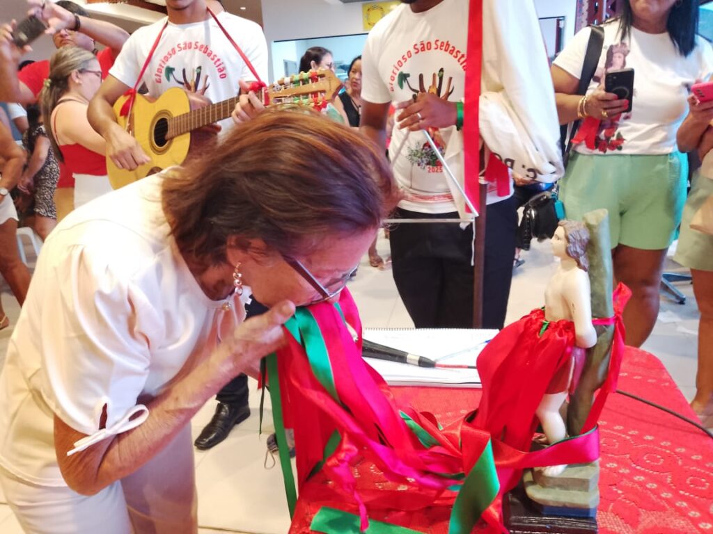 Belém Celebra com Devoção a Chegada da Imagem de São Sebastião Belém Celebra com Devoção a Chegada da Imagem de São Sebastião