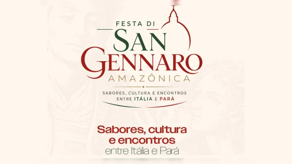Festa di San Gennaro Amazônica reúne sabores e cultura italiana em Belém Festa di San Gennaro Amazônica reúne sabores e cultura italiana em Belém