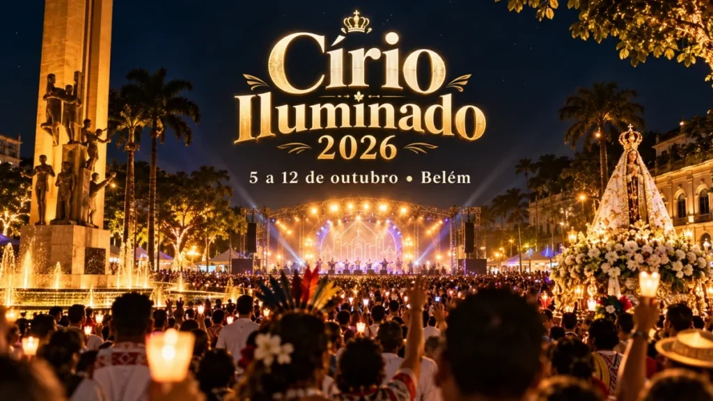 Círio Iluminado 2026 em Belém: Programação Cultural Completa com Shows e Atividades