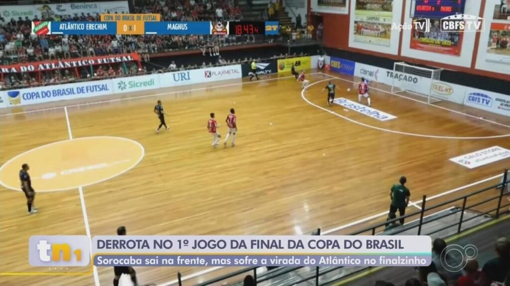 Sorocaba Enfrenta o Atlântico em Busca do Título na Final da Copa do Brasil de Futsal Imagem do artigo