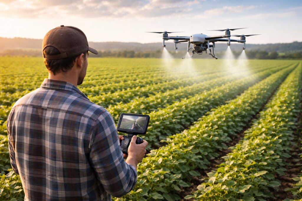 Crescimento do Setor de Drones Agrícolas Gera Novas Oportunidades de Emprego Crescimento do Setor de Drones Agrícolas Gera Novas Oportunidades de Emprego