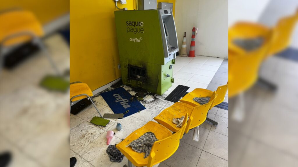 Criminosos Invadem Agência Bancária e Estouram Caixa Eletrônico em Sorocaba Criminosos Invadem Agência Bancária e Estouram Caixa Eletrônico em Sorocaba