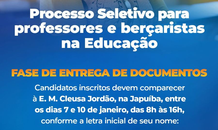 Organização da Entrega de Documentos do Processo Seletivo Educacional em Angra dos Reis Organização da Entrega de Documentos do Processo Seletivo Educacional em Angra dos Reis