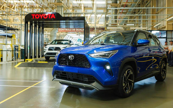 Toyota Yaris Cross Inicia Produção em Sorocaba: Um Marco para os SUVs Híbridos no Brasil Toyota Yaris Cross Inicia Produção em Sorocaba: Um Marco para os SUVs Híbridos no Brasil