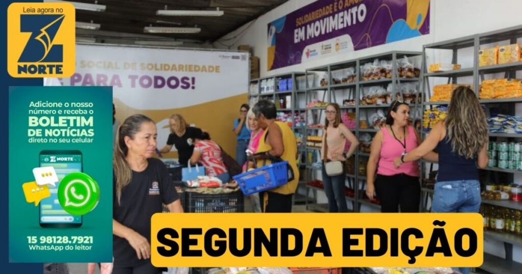 Sorocaba Realiza a Segunda Edição do Programa Mercado Solidário em 2023