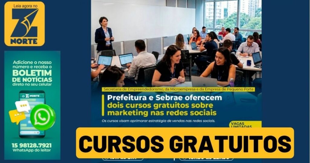 Cursos Gratuitos de Marketing nas Redes Sociais em Sorocaba: Imperdível! Cursos Gratuitos de Marketing nas Redes Sociais em Sorocaba: Imperdível!