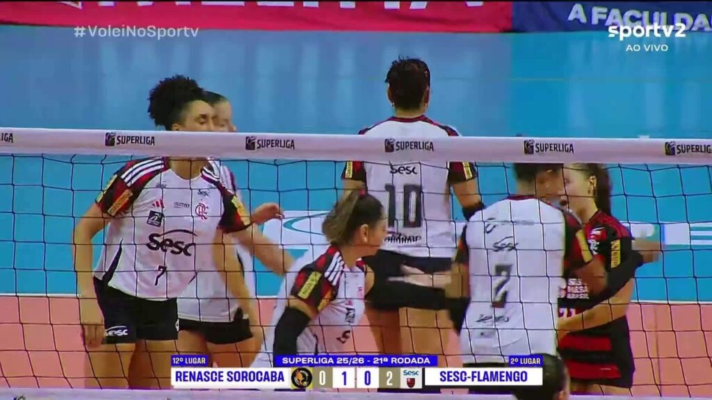 Flamengo Brilha e Retoma Liderança Temporária da Superliga Flamengo Brilha e Retoma Liderança Temporária da Superliga