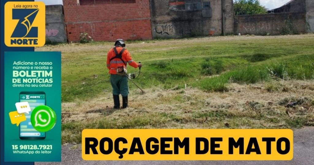 Sorocaba Intensifica Roçagem de Mato para Manter a Cidade Limpa e Saudável Sorocaba Intensifica Roçagem de Mato para Manter a Cidade Limpa e Saudável