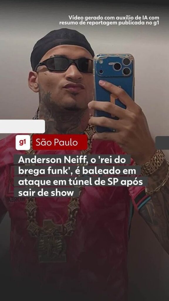 Anderson Neiff, o ‘Rei do Brega Funk’, Baleado em Ataque Violento em SP Anderson Neiff, o 'Rei do Brega Funk', Baleado em Ataque Violento em SP