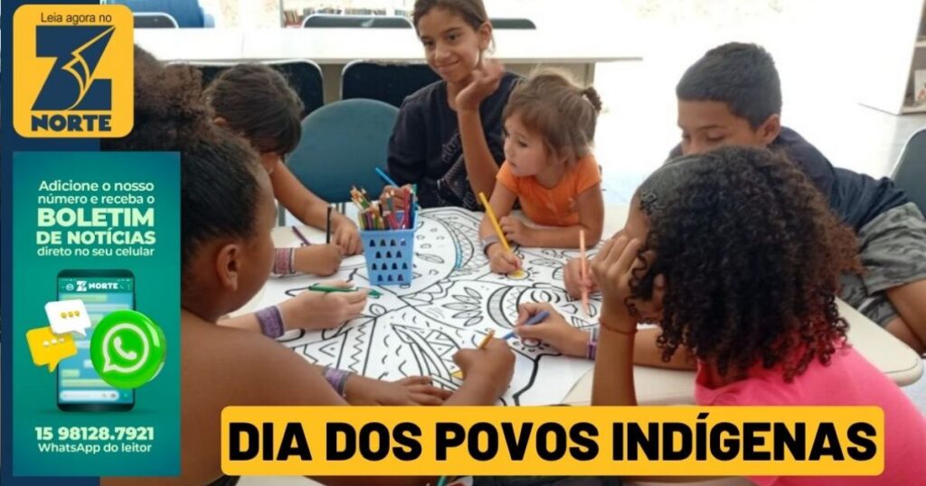Celebração do Dia dos Povos Indígenas em Atividade Infantil no CEU das Artes Celebração do Dia dos Povos Indígenas em Atividade Infantil no CEU das Artes