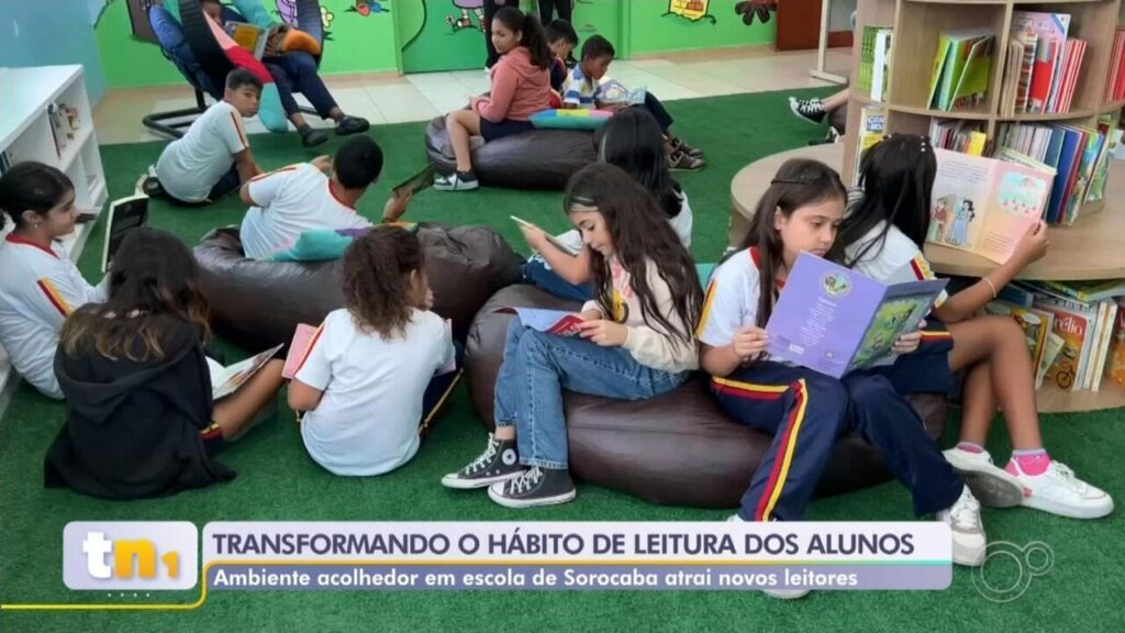 Iniciativa Transformadora Incentiva a Leitura em Escola de Sorocaba Iniciativa Transformadora Incentiva a Leitura em Escola de Sorocaba