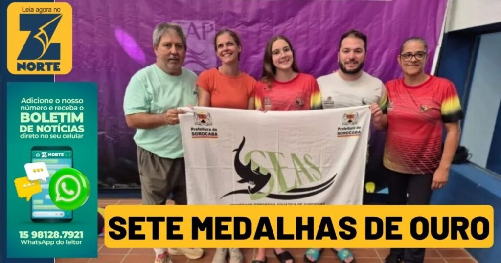 Sorocaba Brilha com Sete Medalhas de Ouro no Campeonato Paulista de Paranatação Sorocaba Brilha com Sete Medalhas de Ouro no Campeonato Paulista de Paranatação