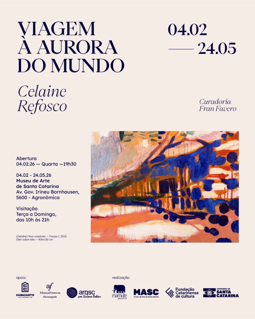 Exposição ‘Viagem à Aurora do Mundo’ de Celaine Refosco: Uma Jornada Artística Exposição 'Viagem à Aurora do Mundo' de Celaine Refosco: Uma Jornada Artística