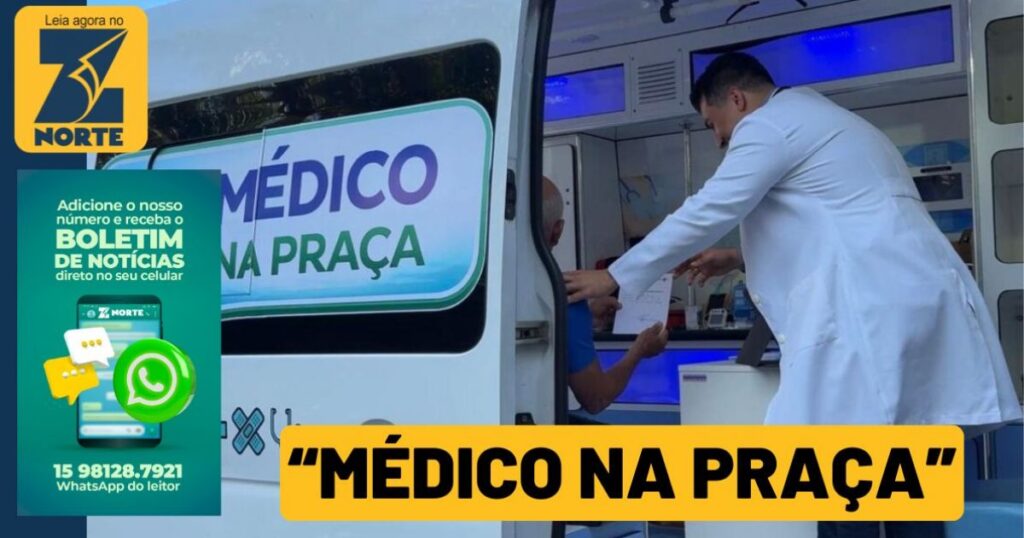 Prefeitura de Sorocaba Lança Atendimento Itinerante ‘Médico na Praça’ Prefeitura de Sorocaba Lança Atendimento Itinerante 'Médico na Praça'