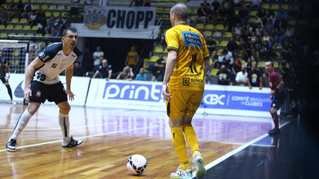 Corinthians e Sorocaba ficam no 0 a 0 nas quartas da Liga Futsal