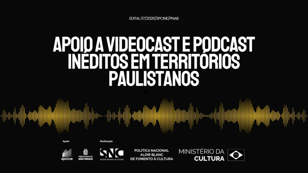 Spcine e Prefeitura de São Paulo lançam edital inédito para apoiar videocasts e podcasts Spcine e Prefeitura de São Paulo lançam edital inédito para apoiar videocasts e podcasts