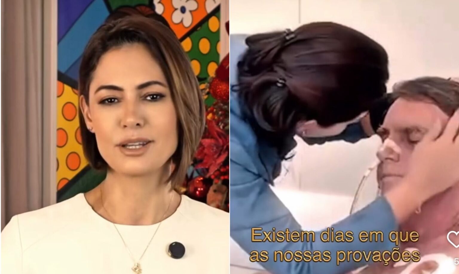 Bolsonaro se prepara para cirurgia e Michelle pede orações pela saúde do ex-presidente