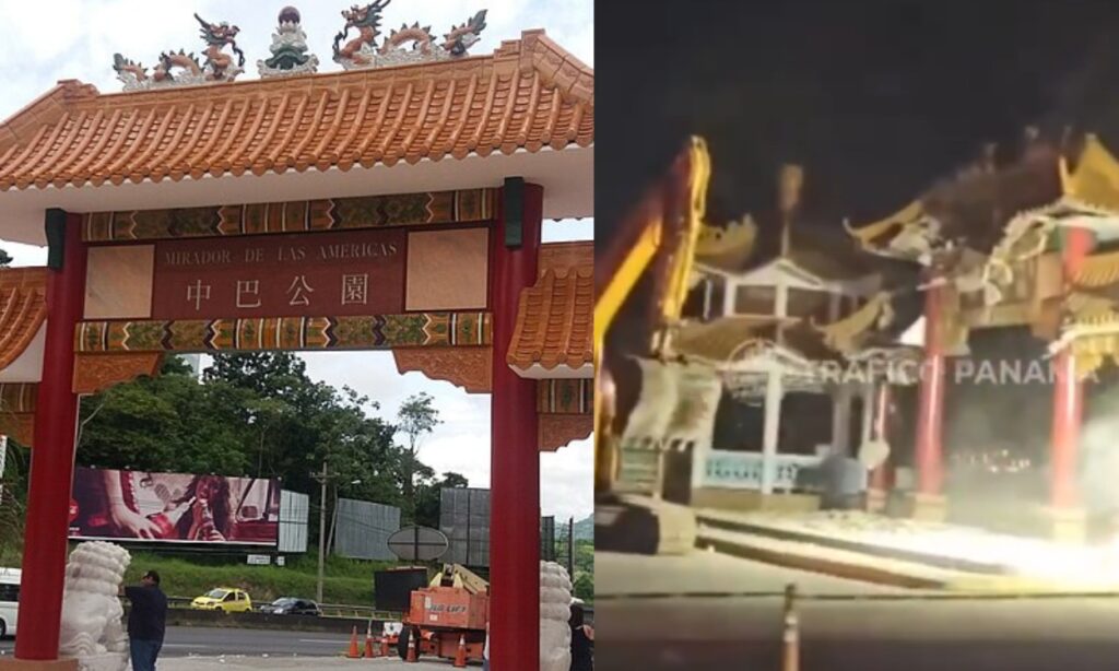 Demolição de Monumento Chinês no Panamá Provoca Crise Política Demolição de Monumento Chinês no Panamá Provoca Crise Política
