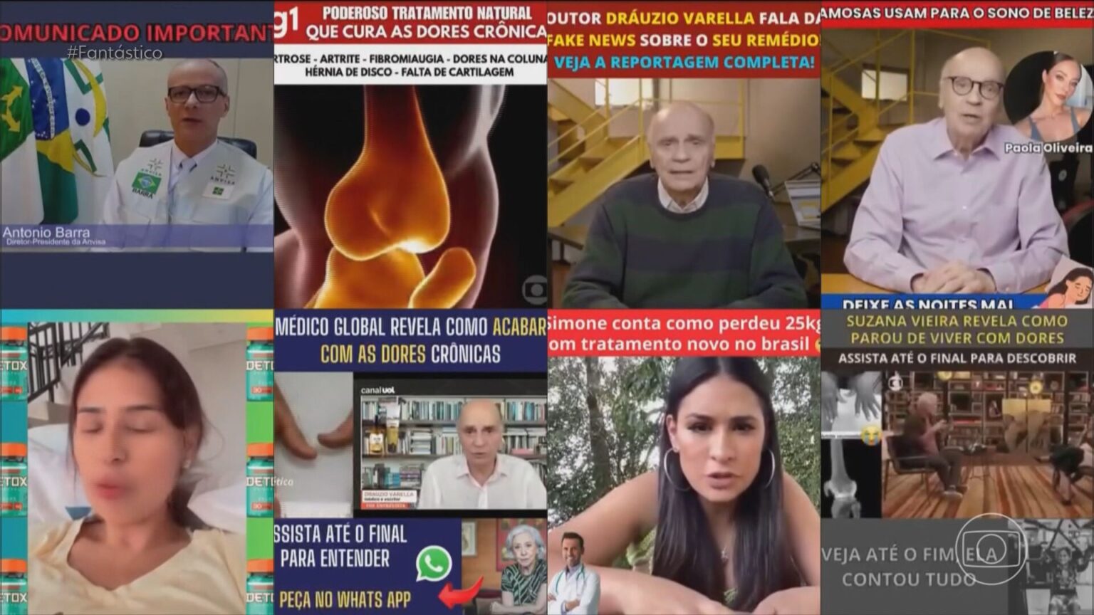 Golpes de Saúde: Anúncios Falsos Usam Inteligência Artificial e Celebridades para Enganar Golpes de Saúde: Anúncios Falsos Usam Inteligência Artificial e Celebridades para Enganar