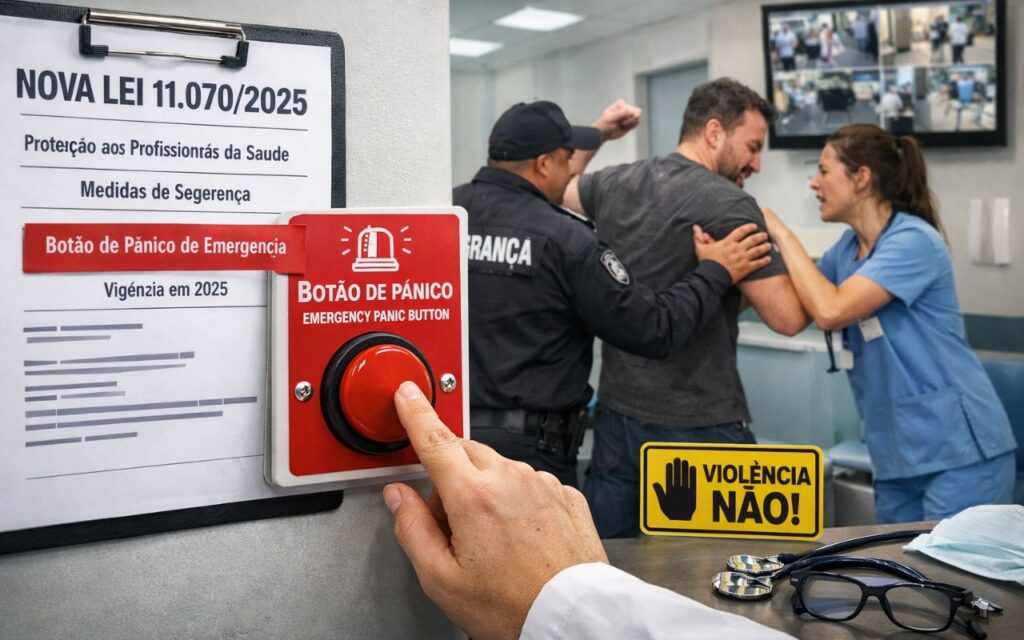 Nova Lei no RJ: Botão de Pânico em Hospitais para Proteger Profissionais da Saúde Nova Lei no RJ: Botão de Pânico em Hospitais para Proteger Profissionais da Saúde