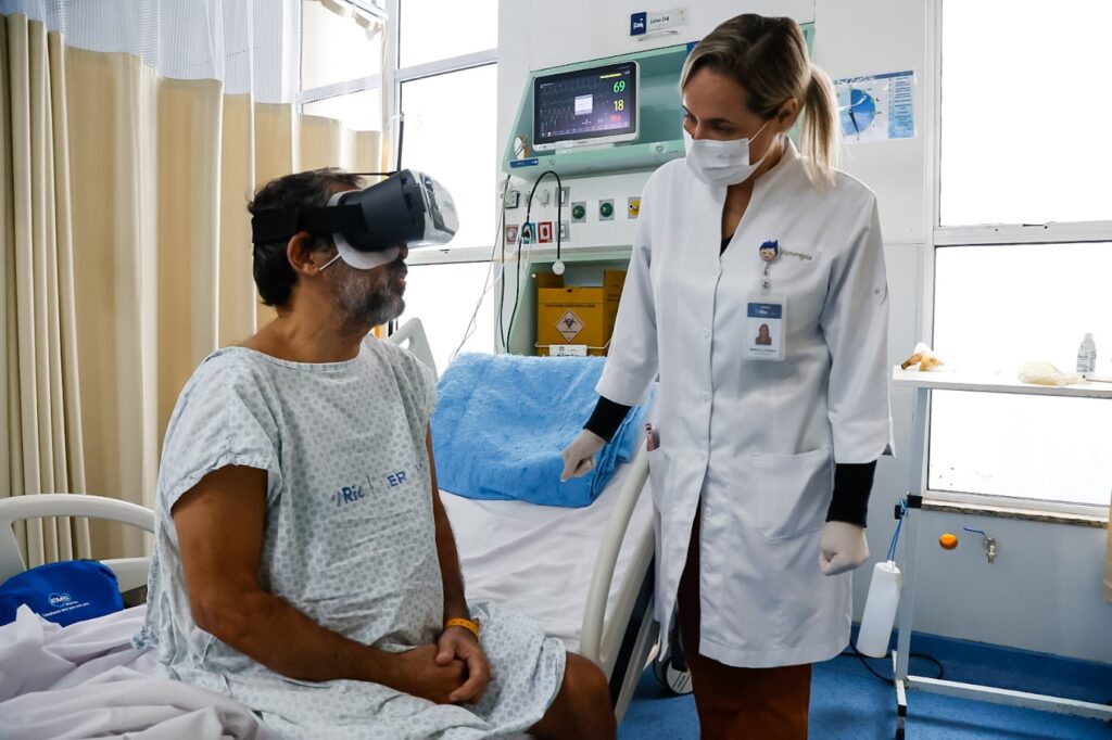 Realidade Virtual Revoluciona Experiência no CER Leblon com Saúde 4.0