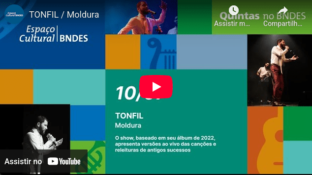 Tonfil Brilha em ‘Moldura’ no Espaço Cultural BNDES: Uma Experiência Musical Inesquecível Tonfil Brilha em 'Moldura' no Espaço Cultural BNDES: Uma Experiência Musical Inesquecível