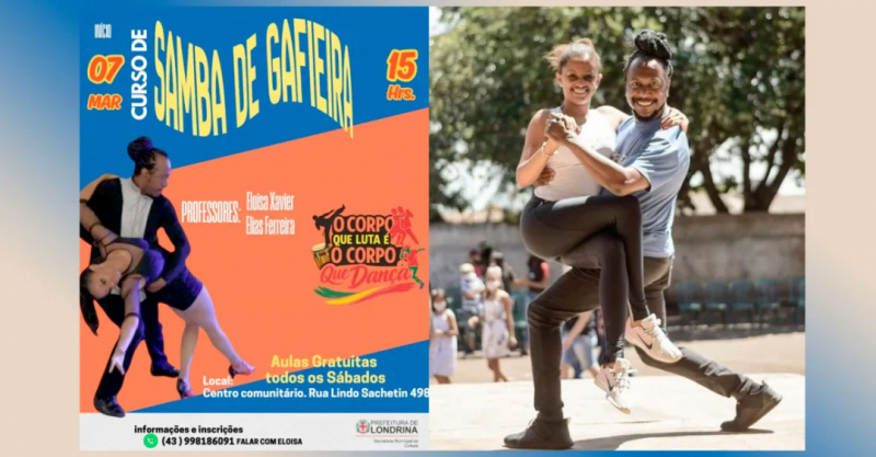 Inscrições Abertas para Curso de Samba de Gafieira na Zona Norte do Rio de Janeiro