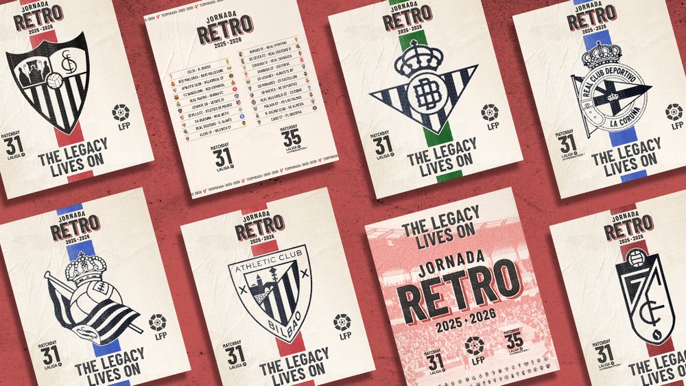 Campeonato Espanhol Promove Rodada Retrô: Uma Celebração da História Campeonato Espanhol Promove Rodada Retrô: Uma Celebração da História