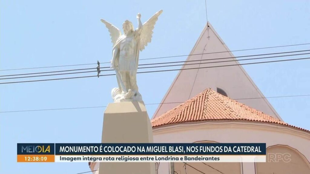 Estátua de São Miguel Arcanjo Impulsiona o Turismo Religioso em Londrina