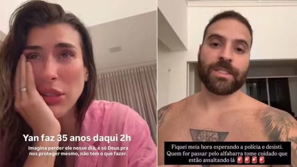 Marido de Luana Zucoloto relata assalto no RJ: ‘Eles vieram para me matar’ Marido de Luana Zucoloto relata assalto no RJ: 'Eles vieram para me matar'