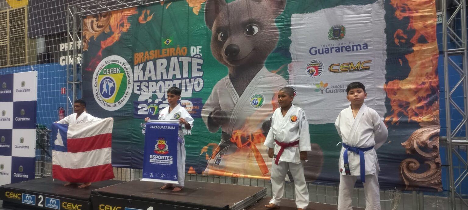 Caraguatatuba brilha no Brasileiro de Karatê e assegura vagas internacionais