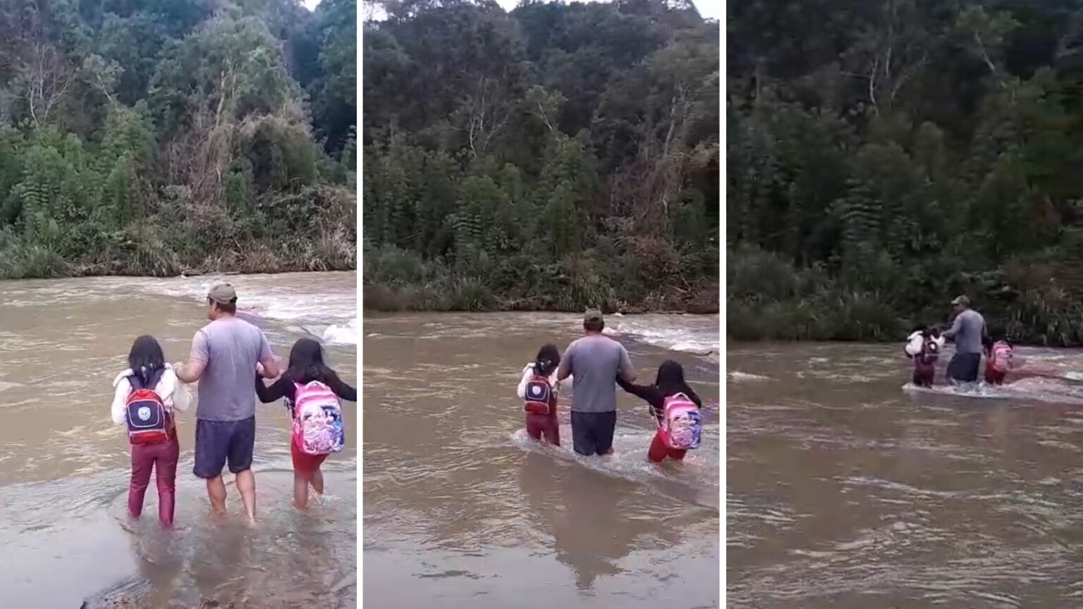 Crianças Atravessam Rio a Pé Diariamente Sem Ponte no Paraná: Desafios na Educação