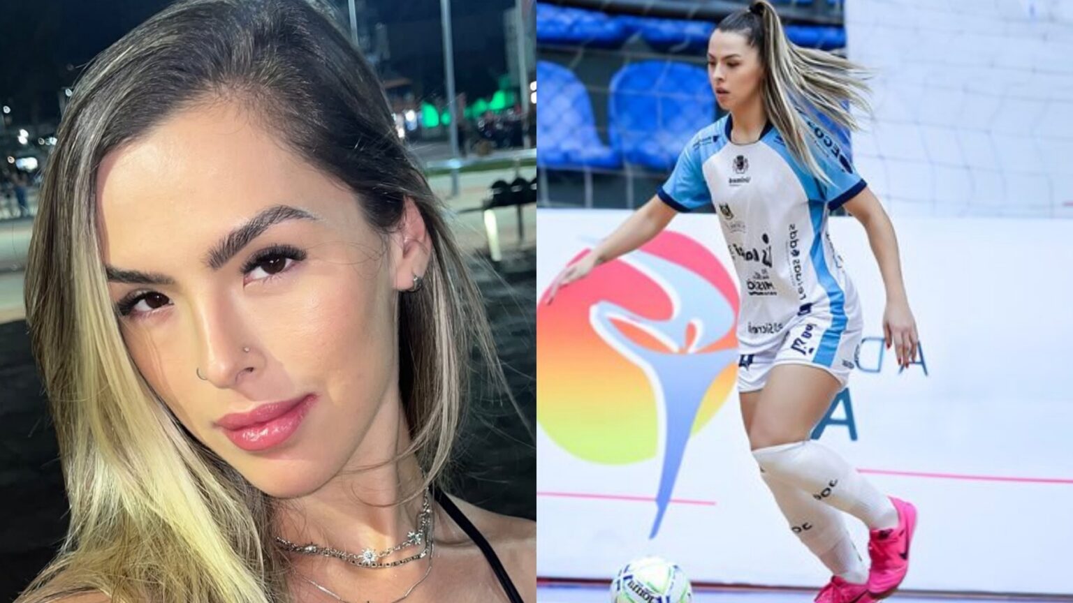 Marcela Soares: A Ex-jogadora de Futsal que Rompe o Silêncio e Expõe Incoerências do Esporte Marcela Soares: A Ex-jogadora de Futsal que Rompe o Silêncio e Expõe Incoerências do Esporte